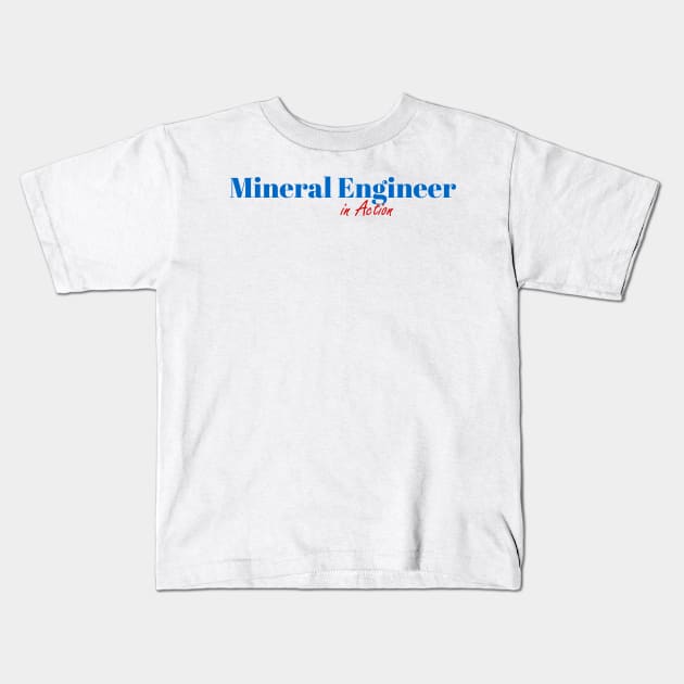 Mineral Engineer Mission Kids T-Shirt by ArtDesignDE